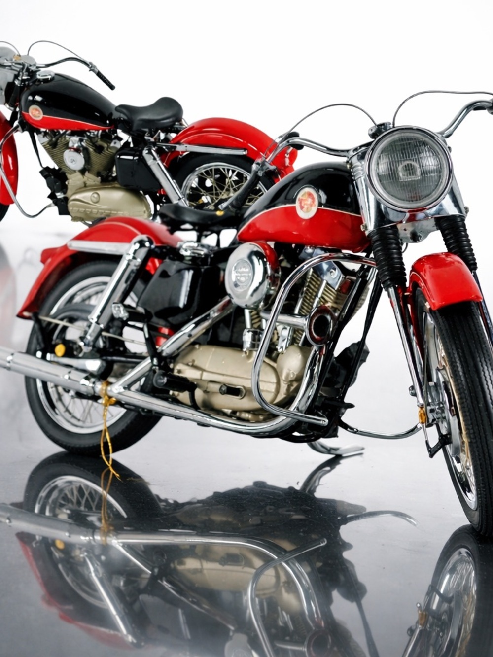 Franklin Mint 1957 Harley-Davidson XL Sportster 1:10 Diecast Motorcycle NIB
